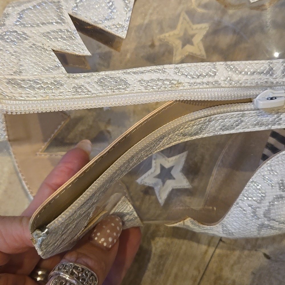 Betsey Johnson Unique Luna Snakeskin Star-Patterned Mid-Calf Western Boots - Picture 6 of 16